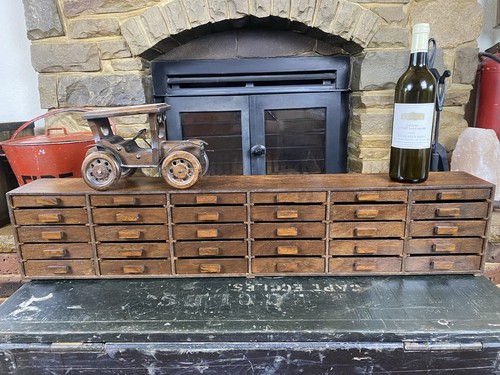 Bank drawers apothecary - bank, of