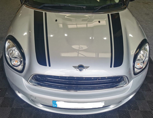 Bmw mini bonnet stripes - bmw,