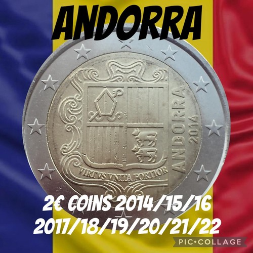 Andorra coins euro 2014 - andorra,