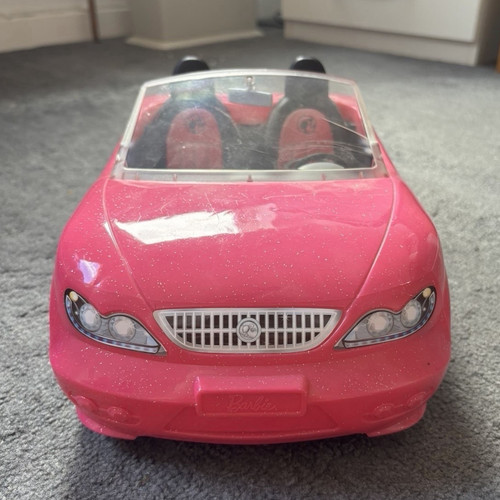 Barbie pink doll convertible - pink,