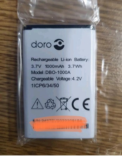Genuine doro dbo 1000a battery - dbo-1000a,