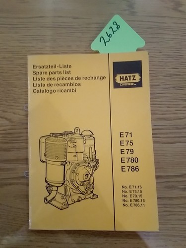 Hatz diesel spare - hatz, list