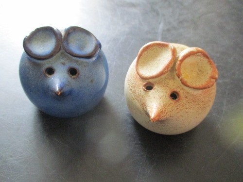 Studio pottery mice - studio,