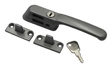 Timber Wooden Locking Casement Window Handle Silver Ideal Basta Shaw Replacement