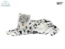 Hansa Snow Leopard Plush Soft Toy Lifelike Wildcat 66cm Animal Gift 6999 UK