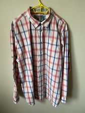 Mantaray Check Shirt Size XXXL cotton