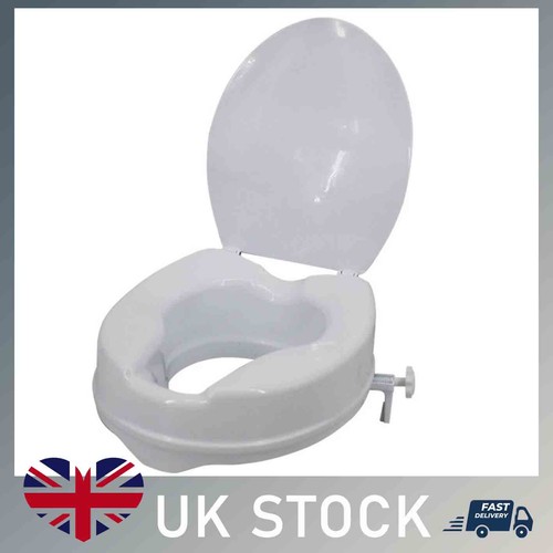Raised toilet seat - raised, 4"