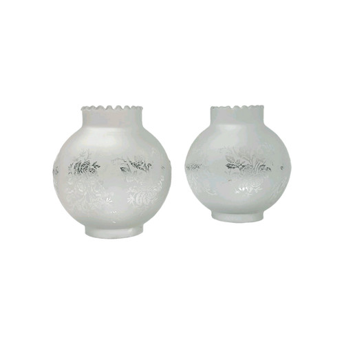 Antique frosted glass - frosted, lamp