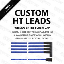 Side Entry HT Leads Pack Blue