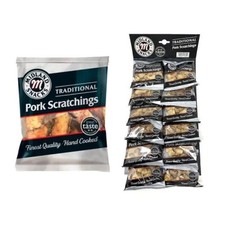 MS Traditional Pork Scratchings 12x40g