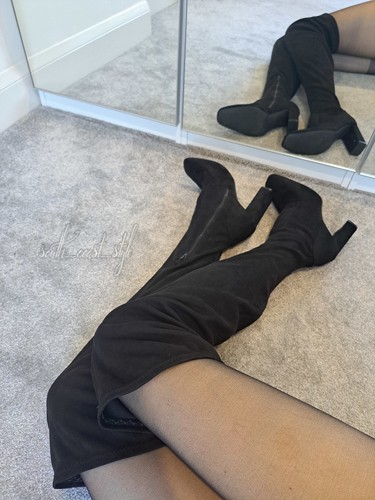 Asos black faux suede block - asos,