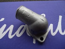 FORD X FLOW KENT ENGINE 711M ALLOY THERMOSTAT HOUSING VAPOUR BLASTED