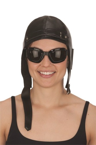 Aviator helmet goggles pilot - aviator,
