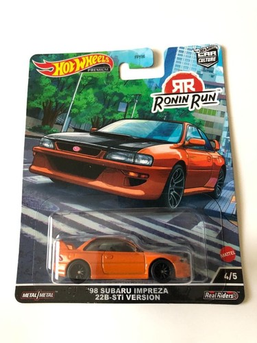 Hot wheels subaru impreza - '98,