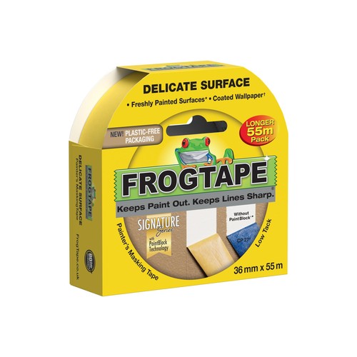 Frog tape yellow delicate - frog,
