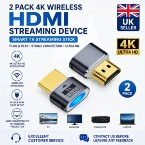 Pack wireless hdmi - 4k,
