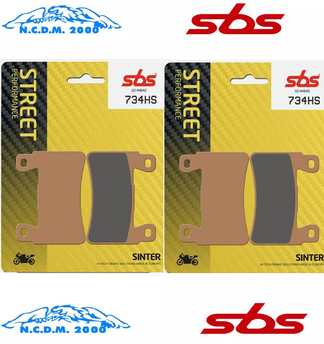 Sbs 734hs front - brake, pads
