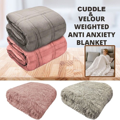 New weighted blanket velour - velour, &