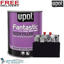 U-POL FANTASTIC POLYESTER CAR BODY FILLER 3 LITRE - WITH BPO HARDENER