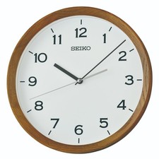 Seiko Wooden Oak Round Quartz