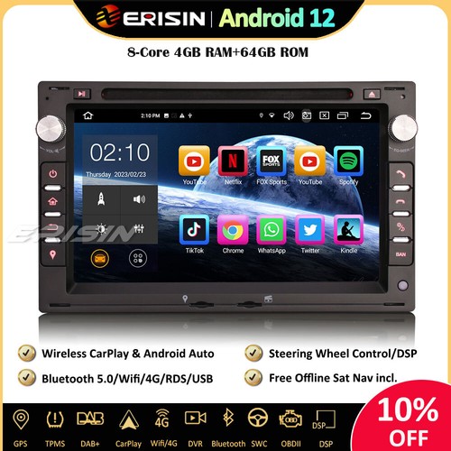 Core android car stereo - 8-core,
