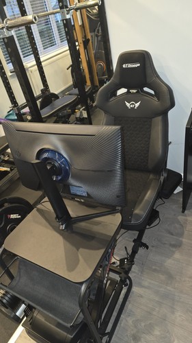 Sim racing setup - racing, setup.