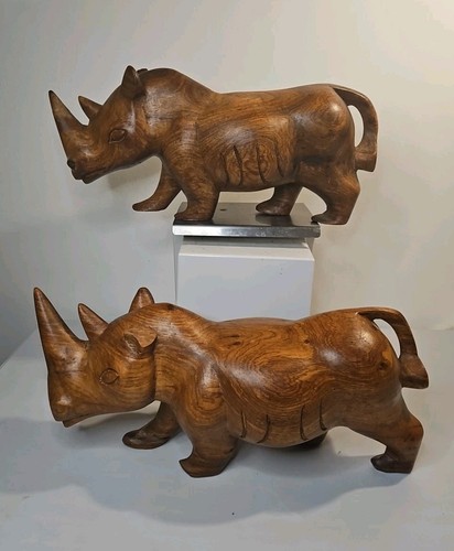 Large 43cm hand carved wooden - 43cm,