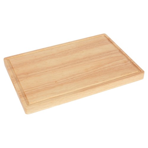 Wooden butchers block - butchers, chopping