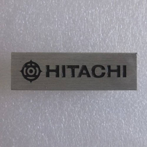 Vintage hitachi metal speaker - metal,