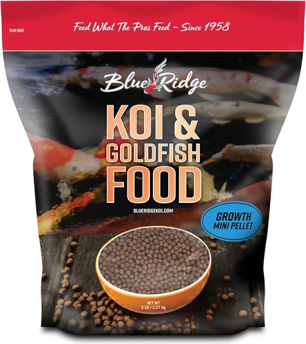Blue ridge koi fish food - koi,