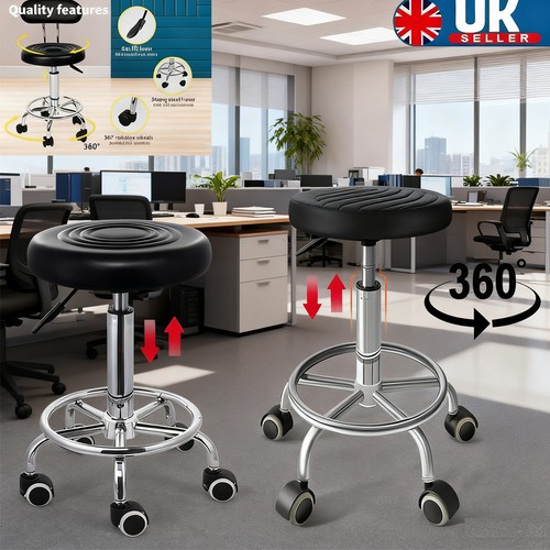 Backrest salon stool - stool, barber
