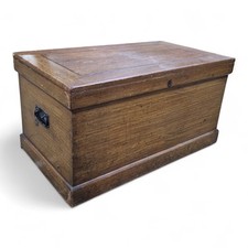 Antique Victorian pine box -