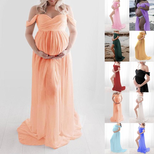 Pregnant women off shoulder - off,
