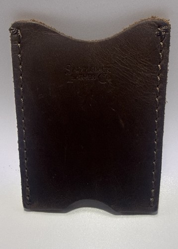 Saddleback leather sleeve - leather,