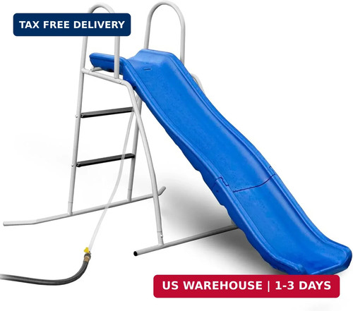 Water wave slide with - water,
