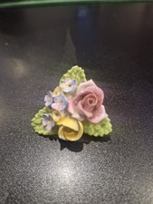 vintage bone china floral posy