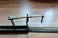 18th Century Whole & Half Guinea Gold coin Balance Scales