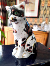 ROYAL CROWN DERBY  TORTOISESHELL MOTHER CAT P/WT  1ST QUALITY   MINT BXD