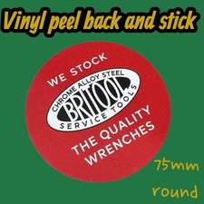 WE STOCK BRITOOL vinyl sticker