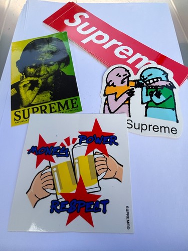 Supreme clothing sticker set - clothing,