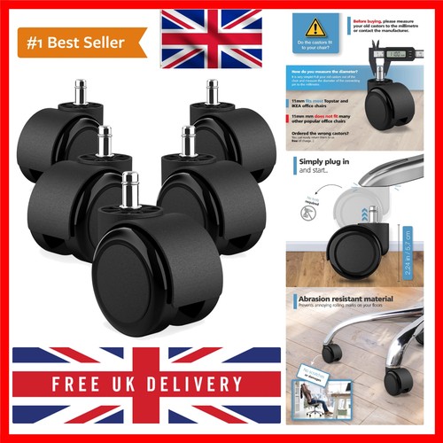Set office chair wheels - 5,