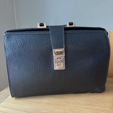 Vintage Black Leather