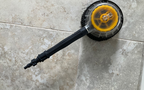 Rotary brush lance attachment - rotary,