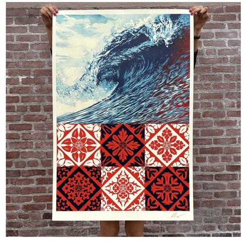 Shepard fairey obey signed - fairey,