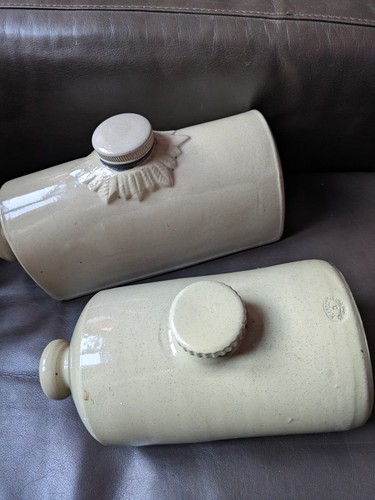 Vintage ceramic bed - bed, warmers