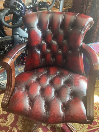 Antique chesterfield directors - antique,