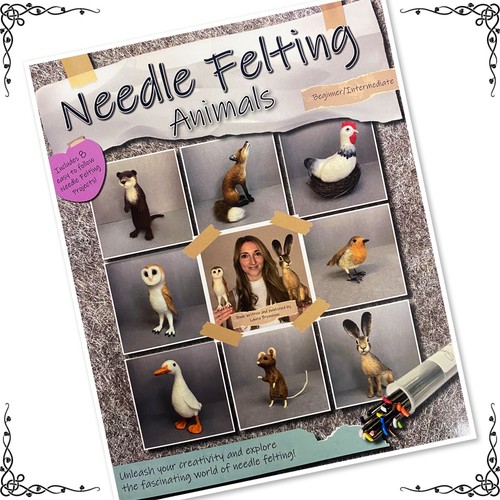 Needle felting book - felting,