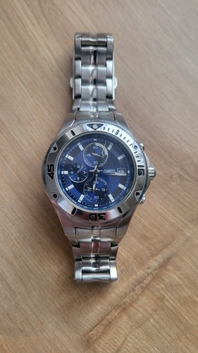 Casio mtd 1057 blue - blue, vintage