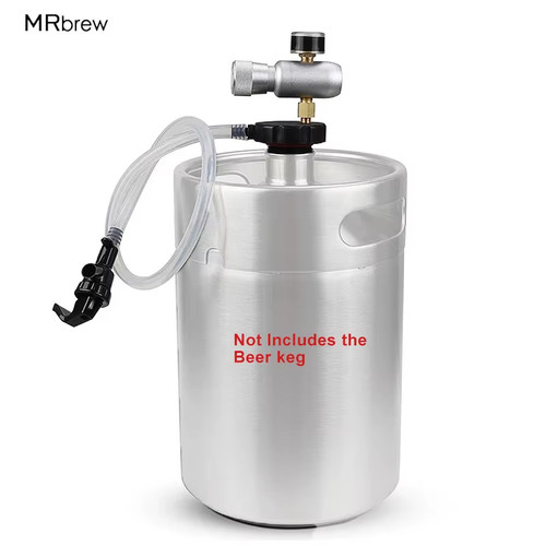 Portable plastic mini keg - plastic,