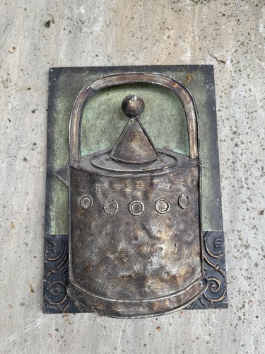 Arts crafts embossed copper - embossed,